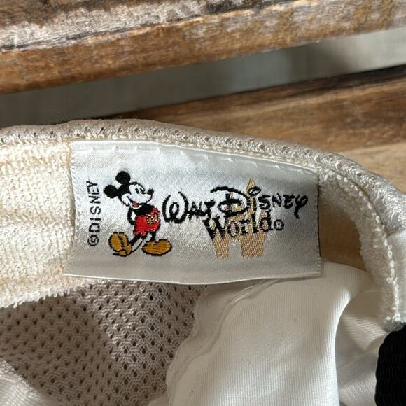 Walt Disney World Embroidered Mickey Icon Tennis Cap Hat - Thin Adjustable - Picture 8 of 10